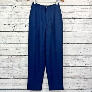 L. L. Bean Vintage Blue Pants Women's [Size 6] Made in‎ USA Vintage
